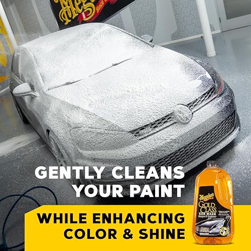 Meguiar's Gold Class Car Wash Shampoo & Conditioner 1.89L - Biodegradable Formula, Rich Luxurious Suds - G7164EU - 3
