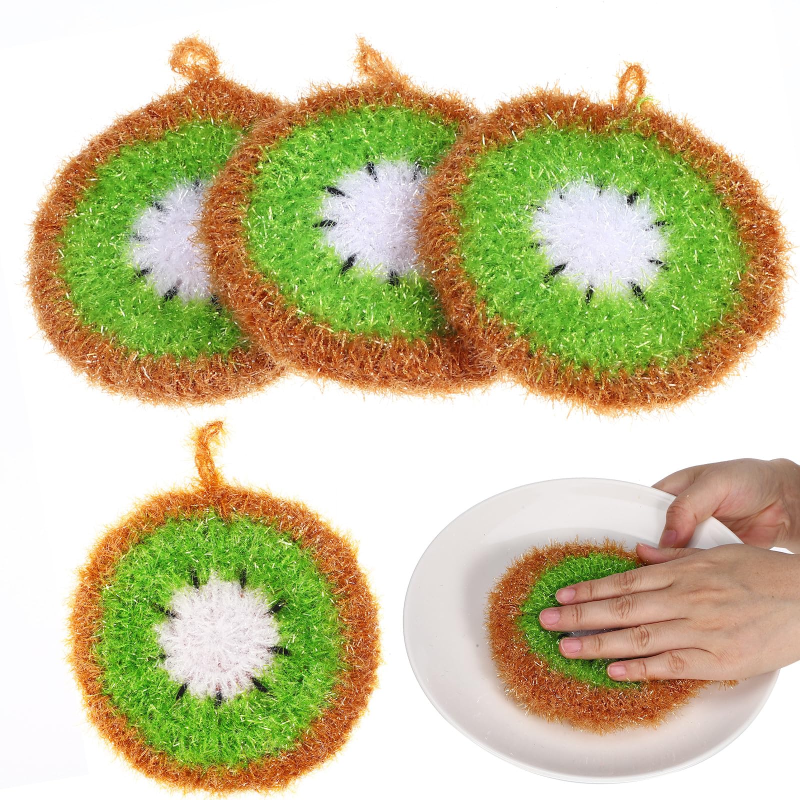 Paños de cocina acrílicos y súper absorbentes Zerodeko para limpiar platos