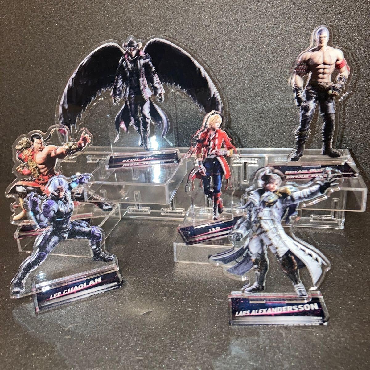 鉄拳8 特装版 アクリルスタンド フィギュア ディスプレイ セット 鉄拳 デビル仁 セット