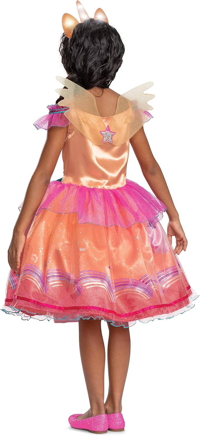 Disguise Sunny Starscout Costume, Official My Little Pony Prestige Costume Outfit for Kids, Size (4-6x)