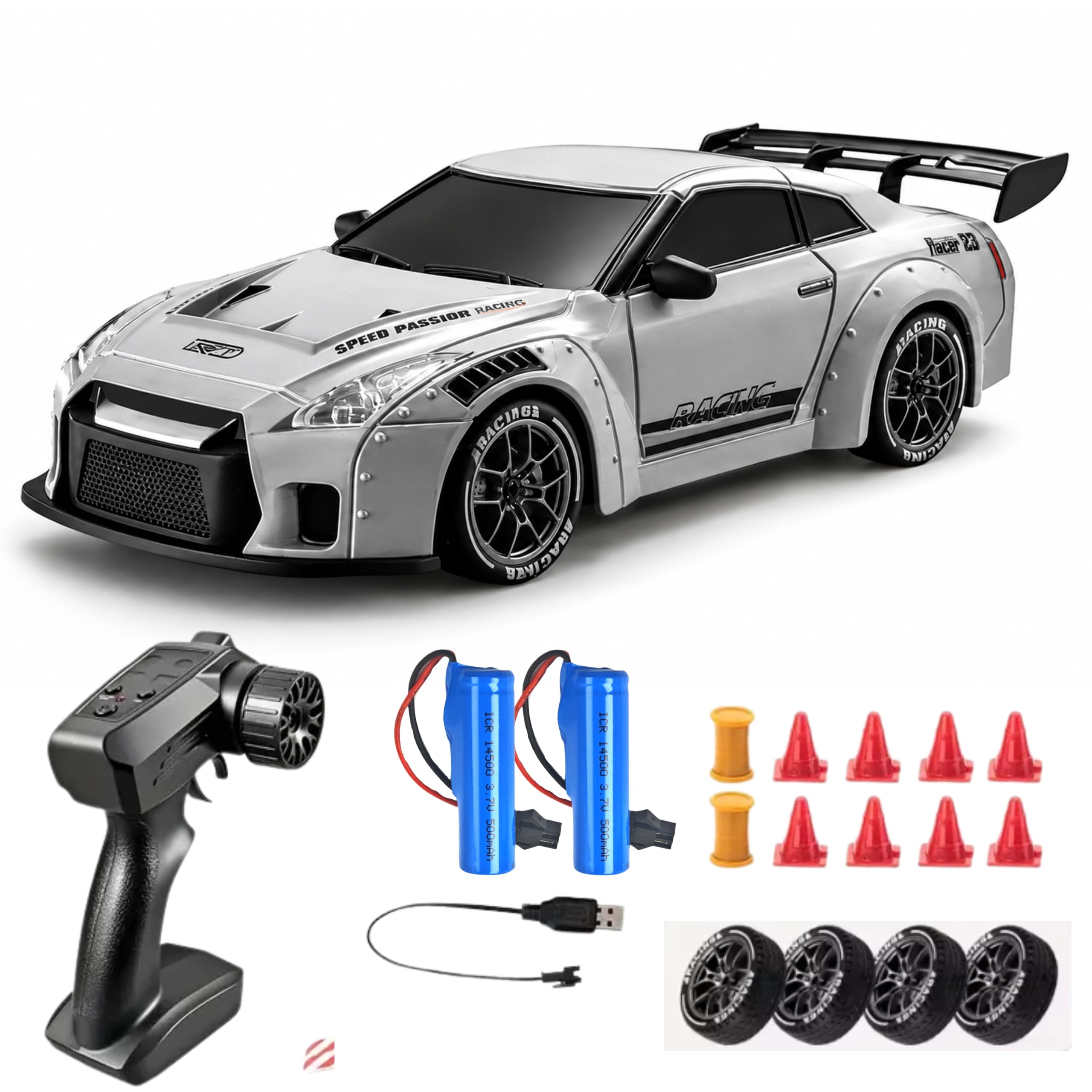 Generic KAEYASKEE RC Drift Car, 1:24 Scale, 2.4Ghz, 4WD, 20Km/Hr, - Image 1