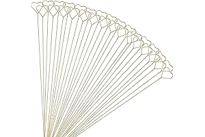 Tinsow 30 Pcs Floral Place Card Holder for Weddings and Party