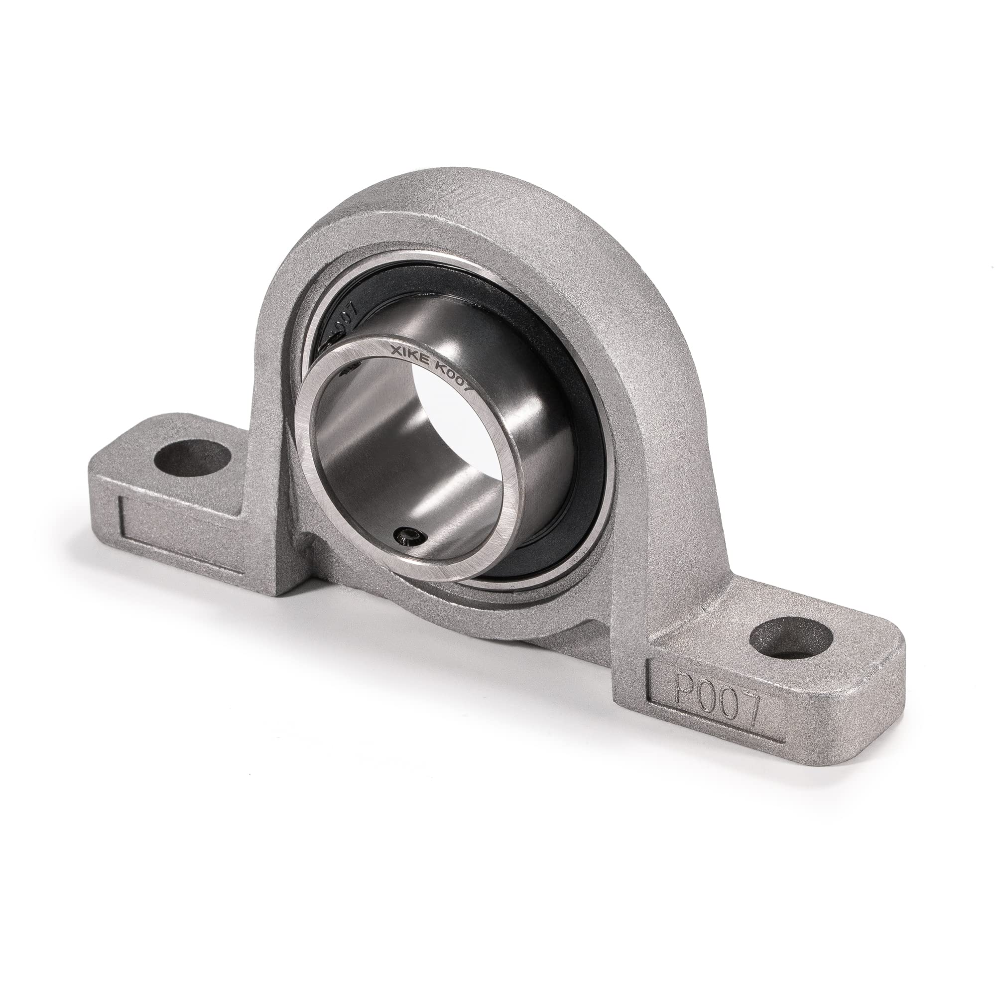 XiKe 4 szt. KP007 otwór 35 mm kołnierz ze stopu cynku, łożyska bloku poduszek, pasuje do drukarki 3D / DIY / maszyny CNC, robotyki i systemu ruchu liniowego.
