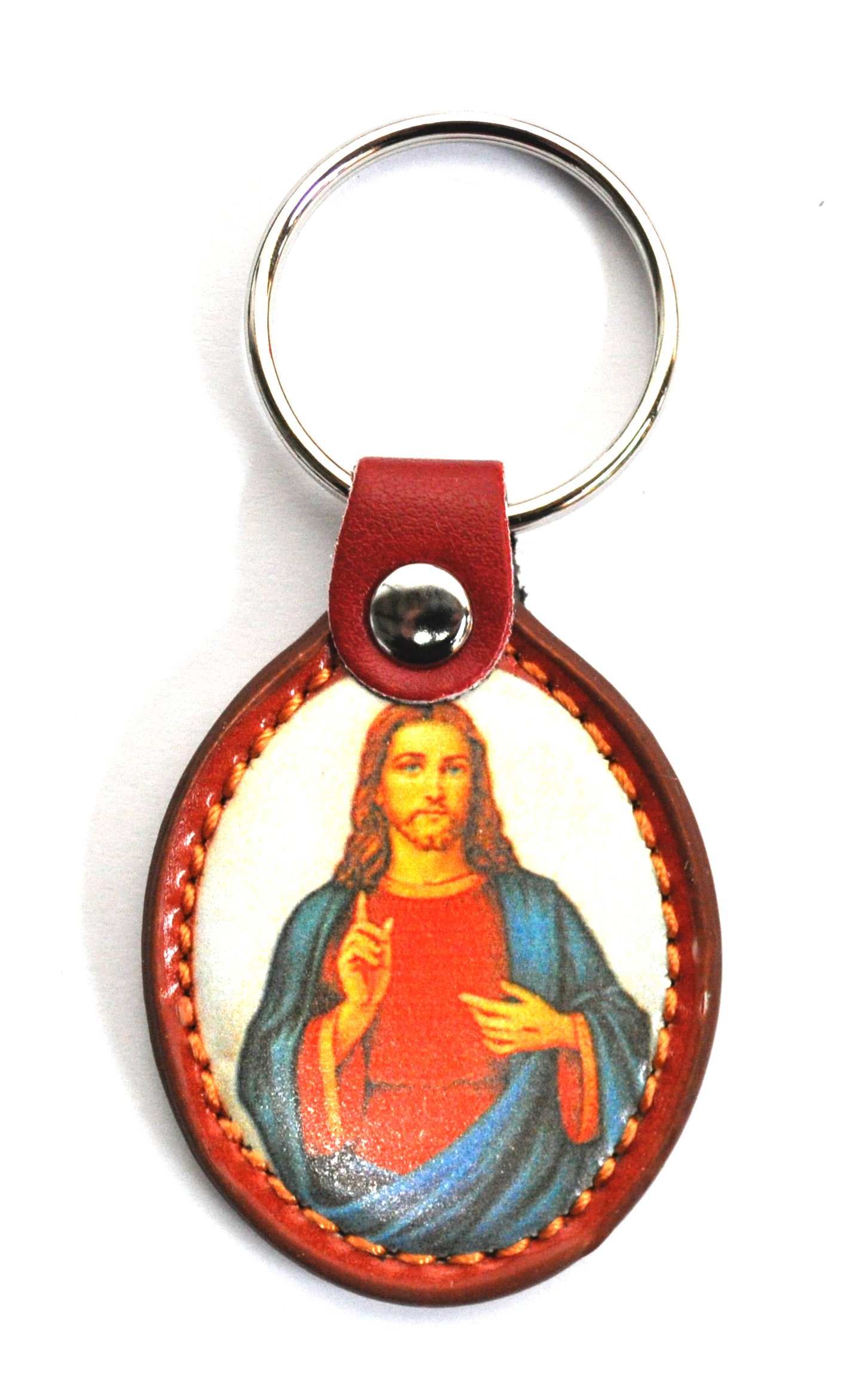 Komonee Christianity Keychain Religious Key Ring Christian Key Chain Catholic Protestant Keyring CK7