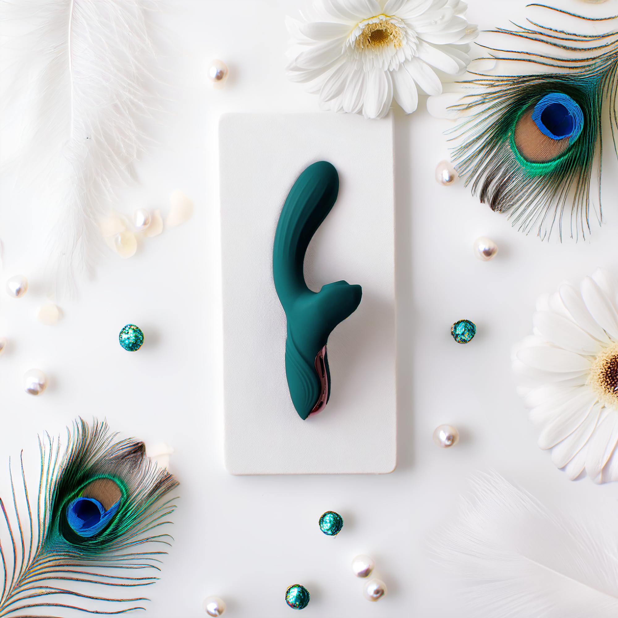 Le Topaze – Stimulateur Clitoridien à Succion & Vibration | Vibro | Sextoy Femme | 10 Modes de Vibration + 10 Modes de Succion | Silicone Médical Étanche | Unlimited Pleasure Secret