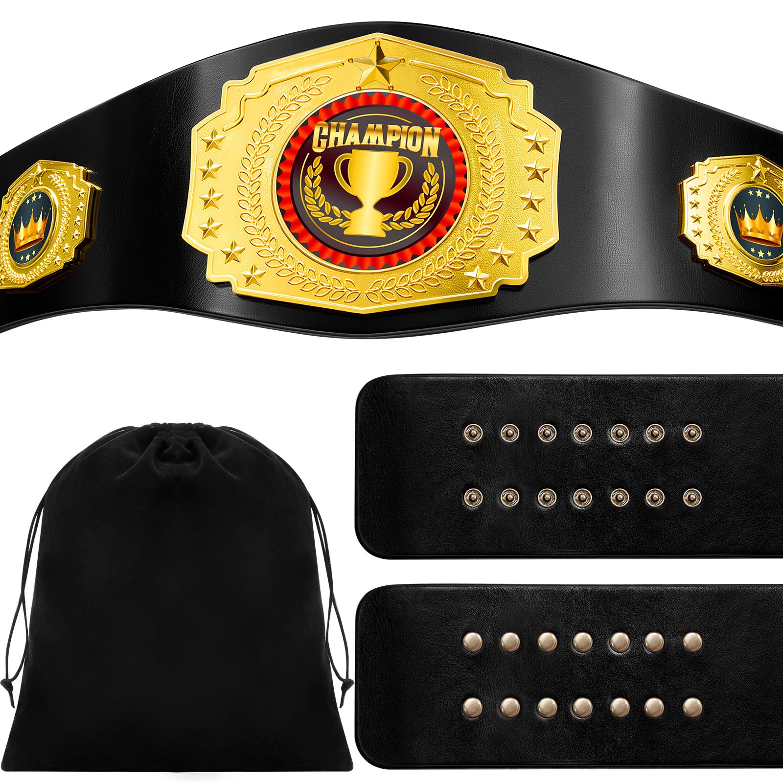 Wiwiqing 51 Inch Fantasy Football Trophy Championship Belt