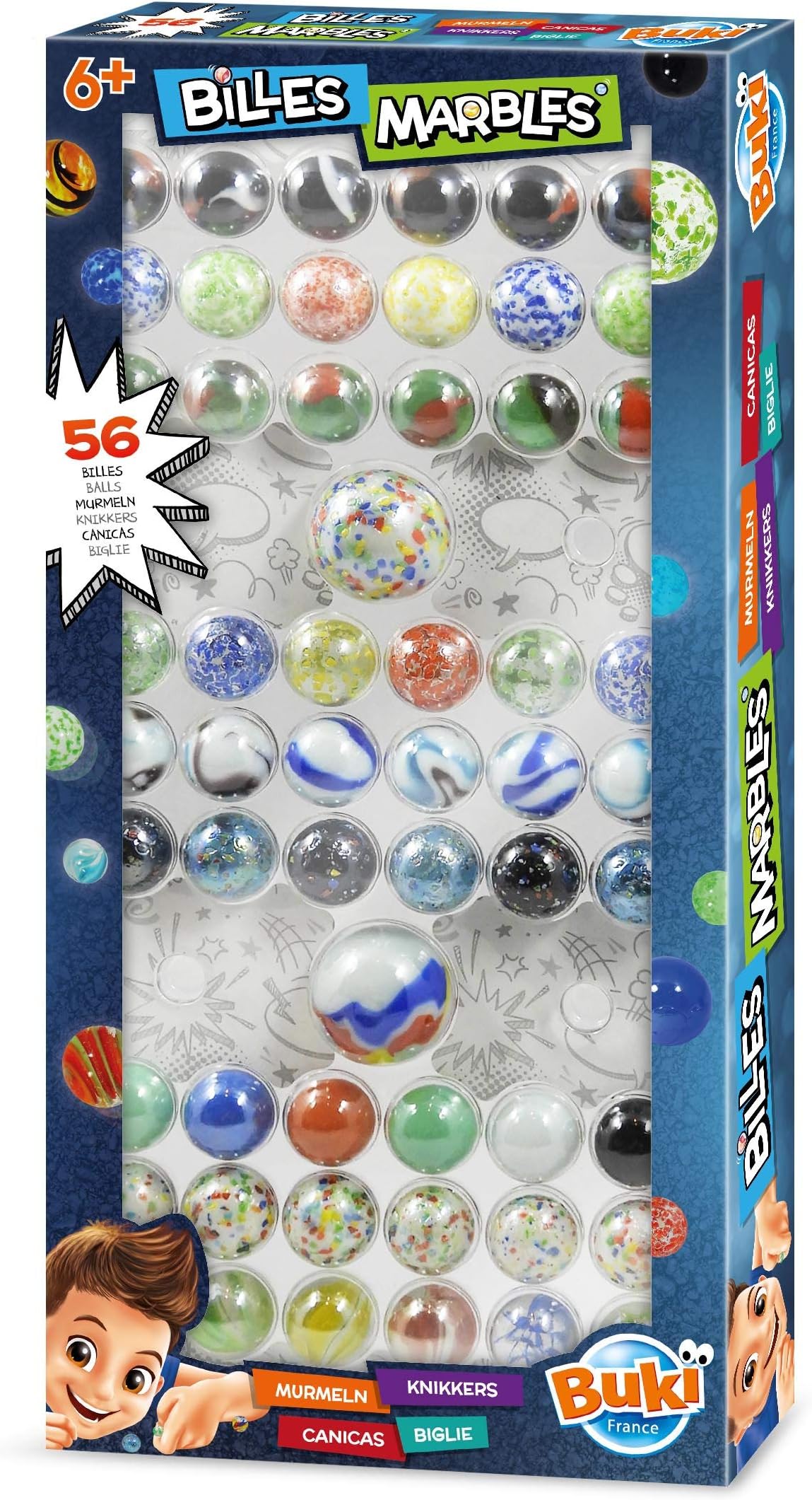 Box Of 56 Marbles