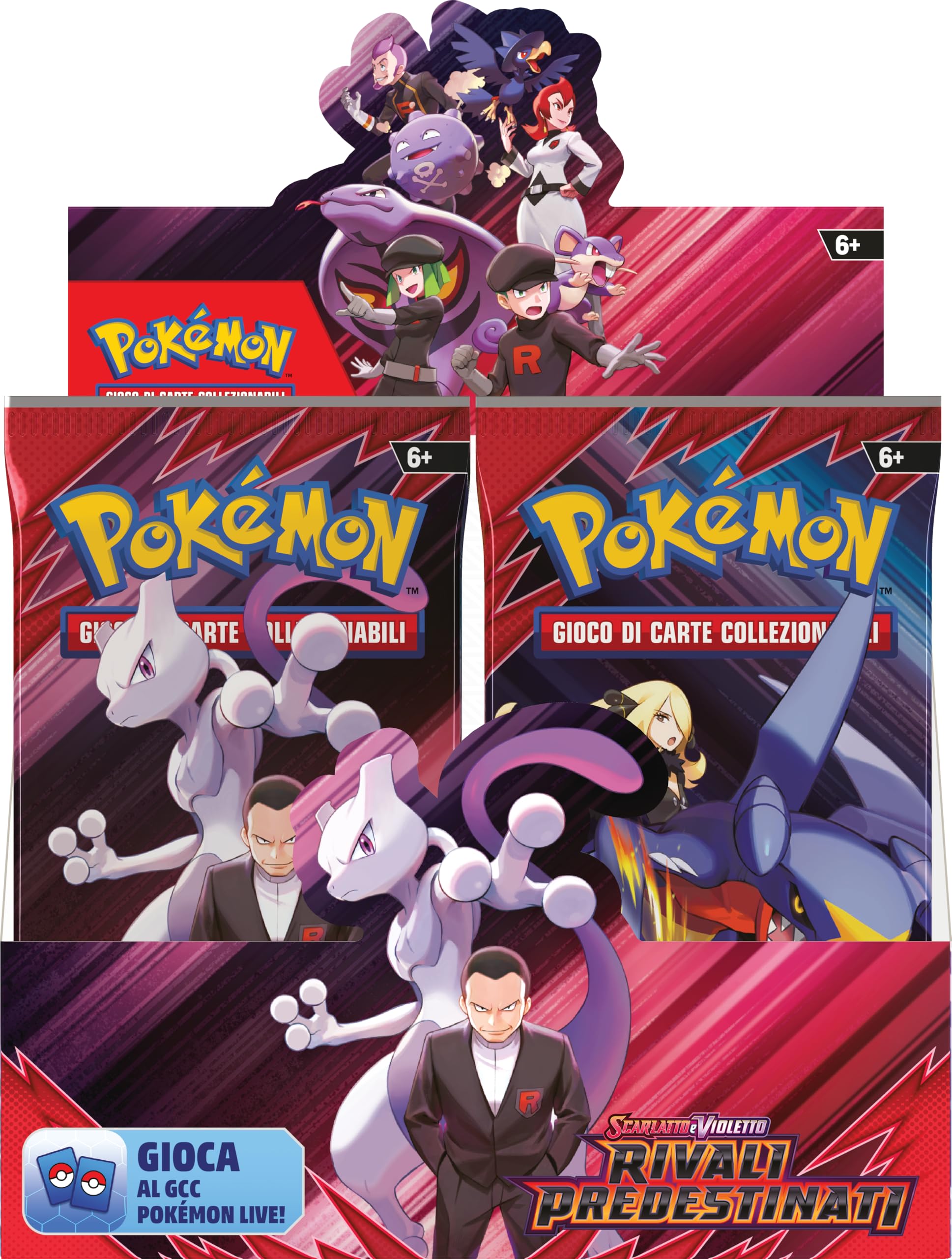 Pokémon GCC: espositore di buste dell’espansione Scarlatto e Violetto - Rivali Predestinati (36 buste di espansione), edizione in italiano