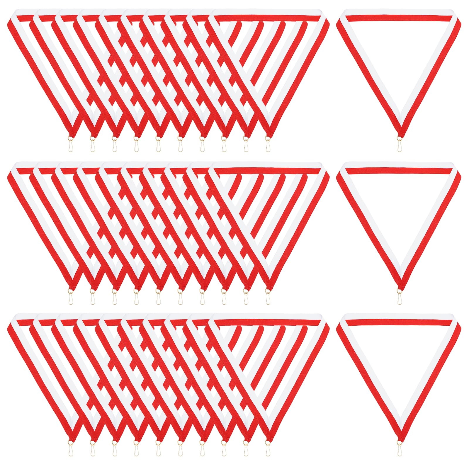PATIKIL Award Neck Ribbons with Snap Clips