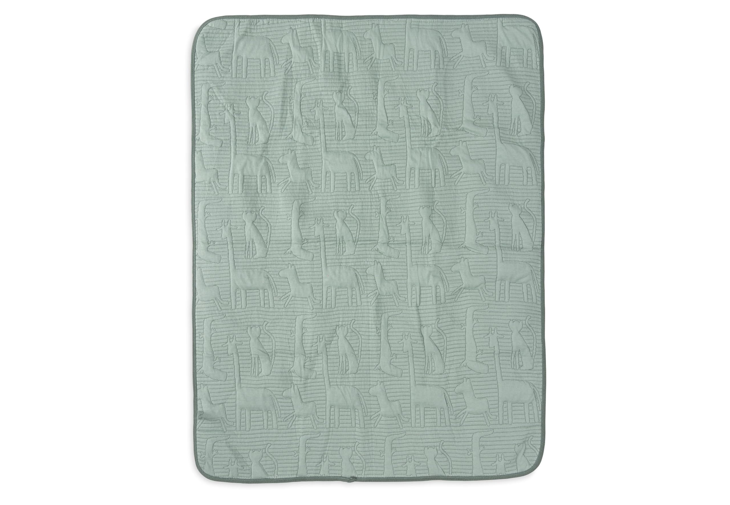 Jollein Jungle Jambo, coperta per neonati, 100 x 150 cm, 100% cotone, interno 100% poliestere, per lettino, 2,0 TOG