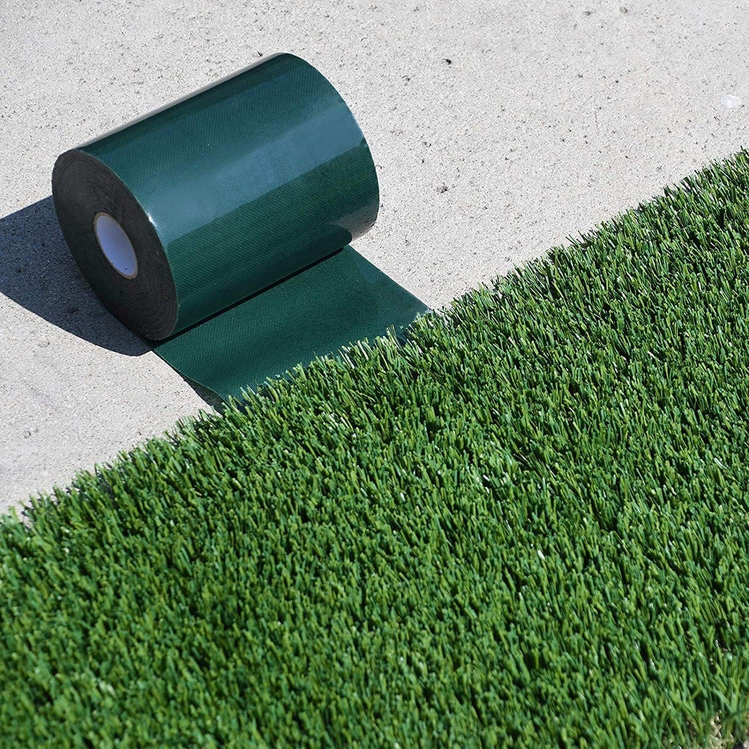 SunVilla 6''x16.5 Double-Sided Artificial Grass Green Joining Fixing Turf Self Adhesive Lawn Carpet Seaming Tape-6 in x 16.5 FT (15 cm X 5 m)