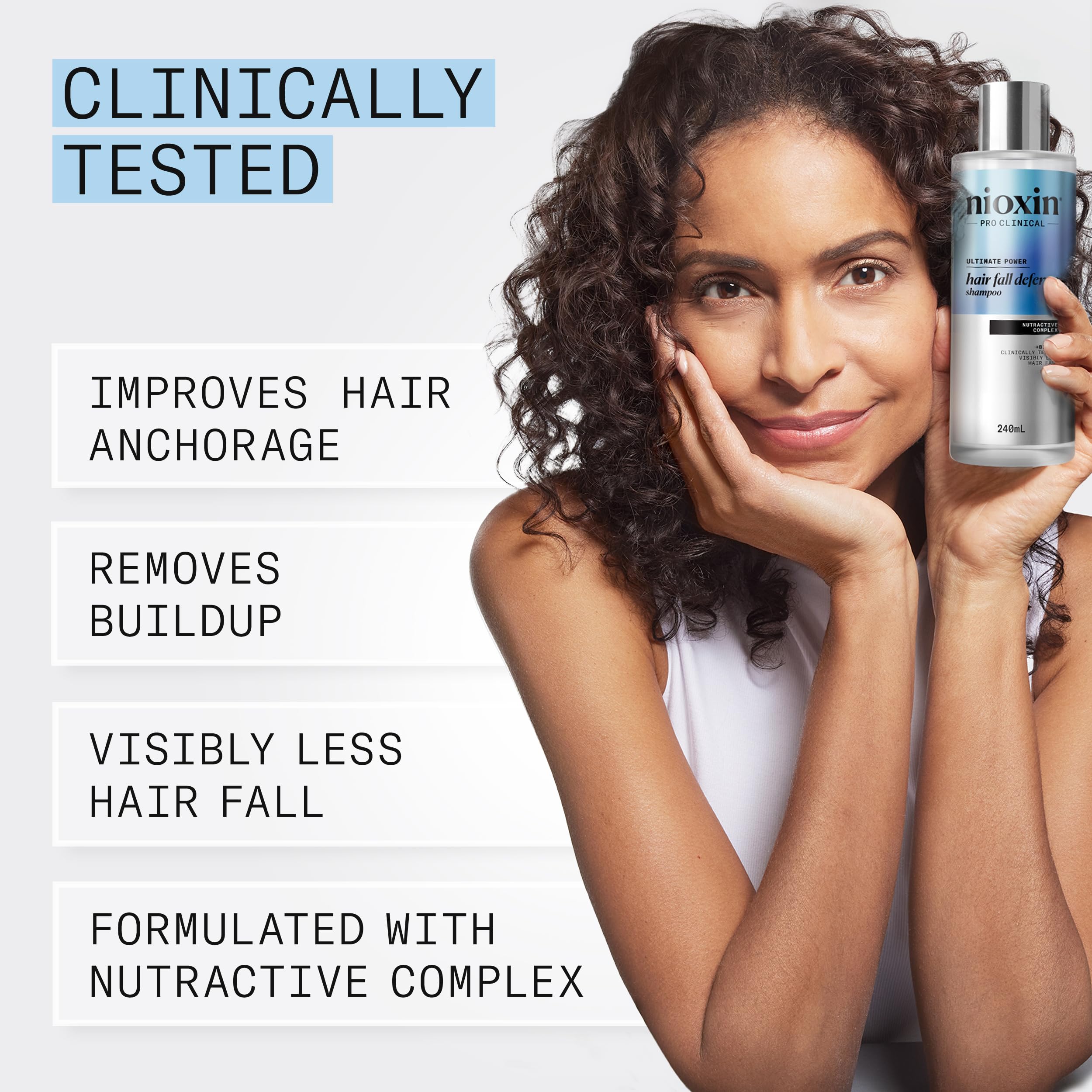 Nioxin Anti Hair Loss Shampoo 240ml - shampooing anti-chute