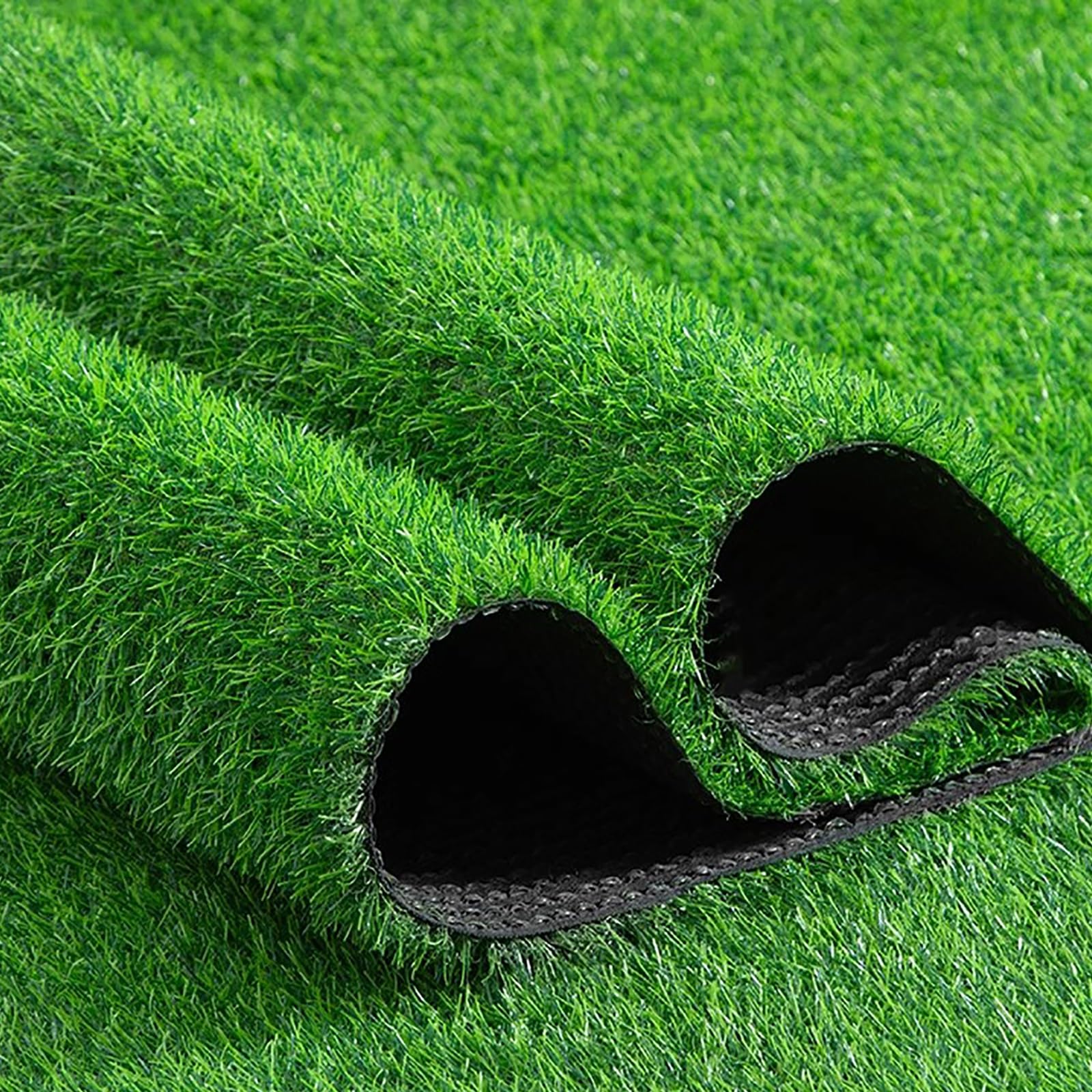 Tapis de gazon artificiel synthétique durable revêtement de sol extérieur perméable