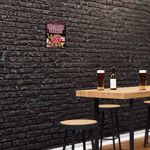 Miniatura 484 de Letrero de metal NCAA de 8.5 x 11 pulgadas, ideal para cueva de hombre, dormitorio, oficina, decoración del hogar Primario