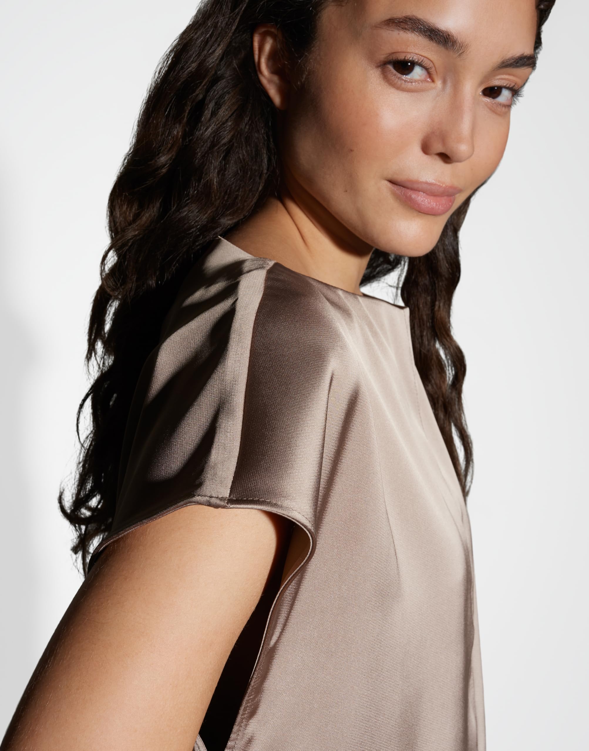 OPUS Satinbluse Damen