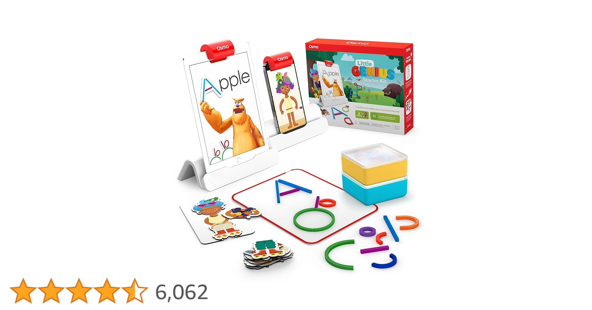 【新品】Osmo リトルジーニアススターターキット A10962 Amazon.co.jp: Osmo リトルジーニアススターターキット A10962