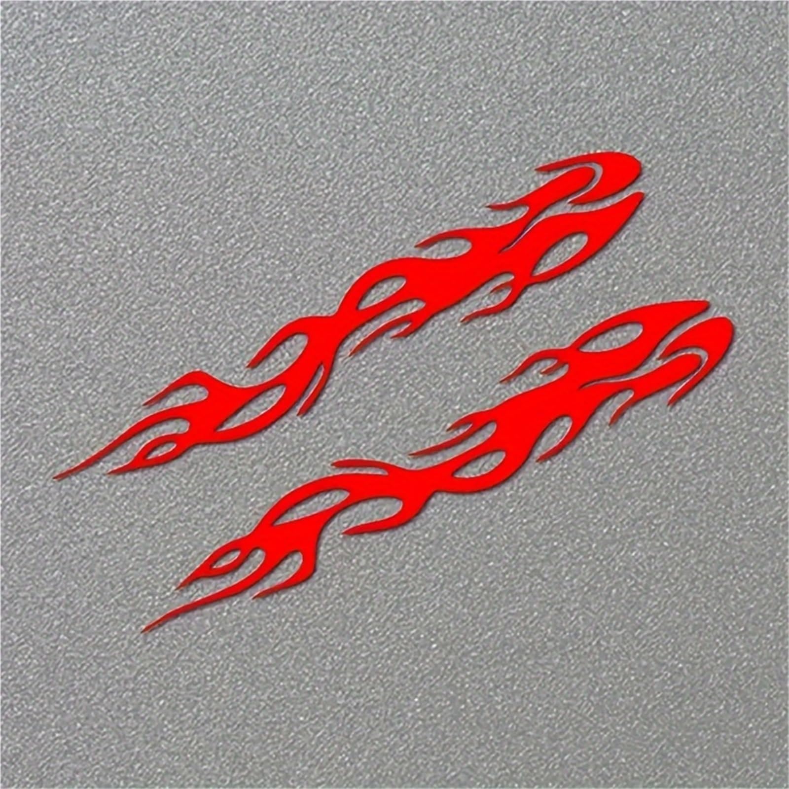 HAfgDJ Flame Decals, Stickers for Cars, Motorcycles,Automotive Exterior Decoration