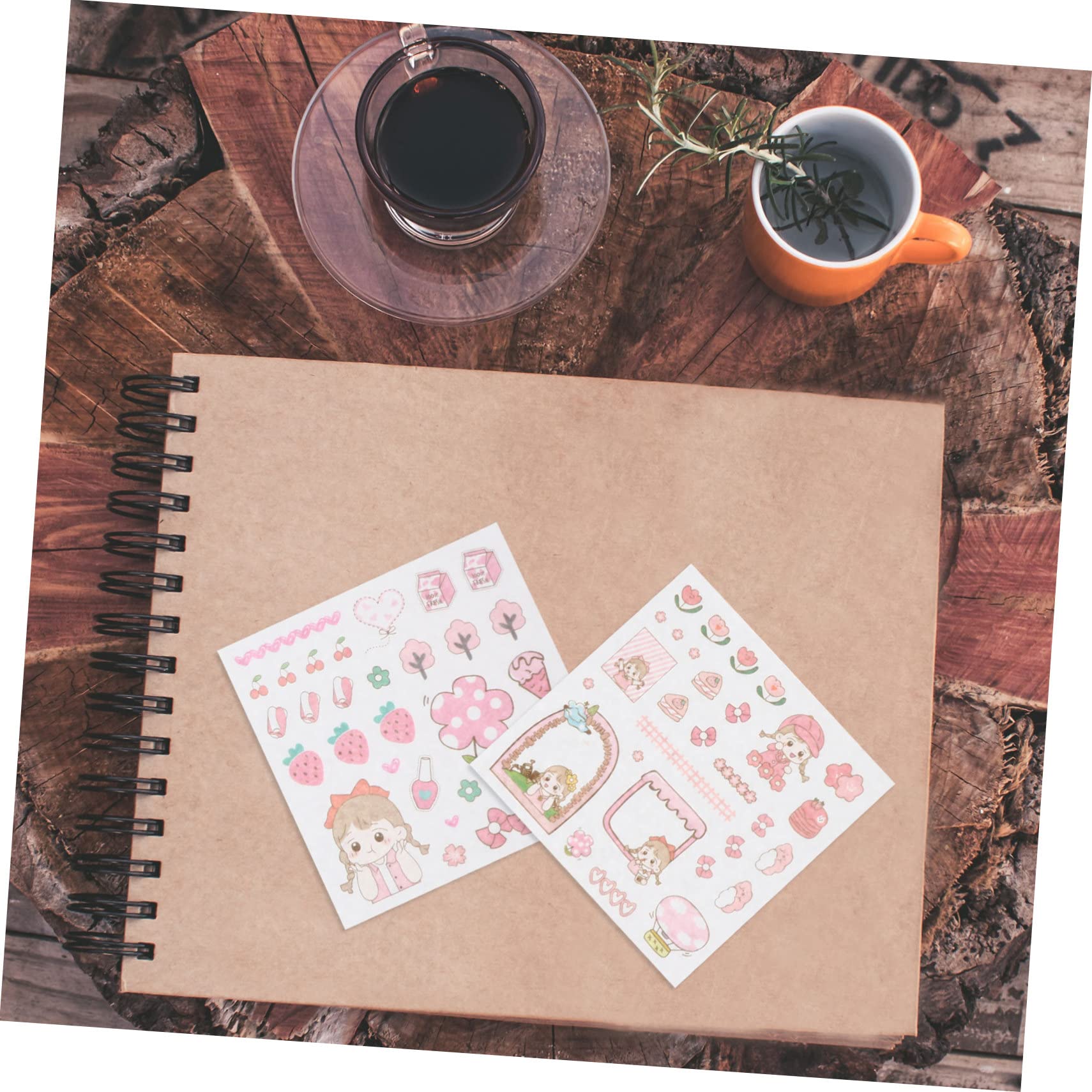 STOBOK 3sätze Teiliges Niedliche Washi Tapes Für Kreative Tagebuchgestaltung Dekorative Klebebänder Für Scrapbooking Planer -projekte Und