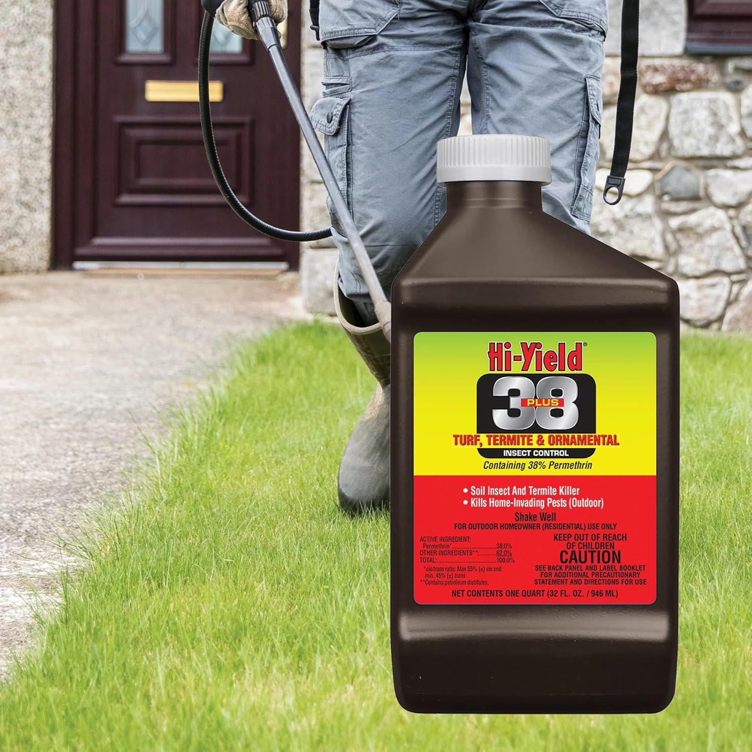 Hi-Yield (31332 38 Plus Turf Termite and Ornamental Insect Control (32 oz)