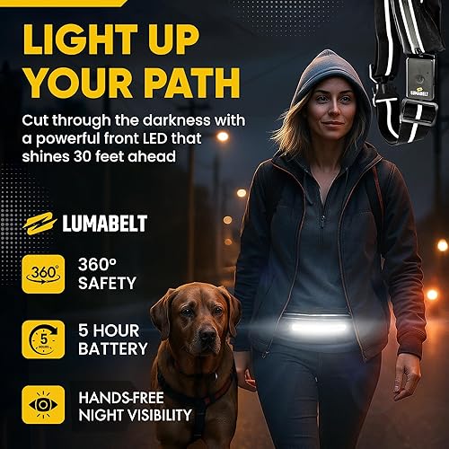 Miniatura 5 de Luces de correr para corredores luz LED de seguridad recargable para kit de supervivencia al aire libre, accesorios de campamento, equipo de