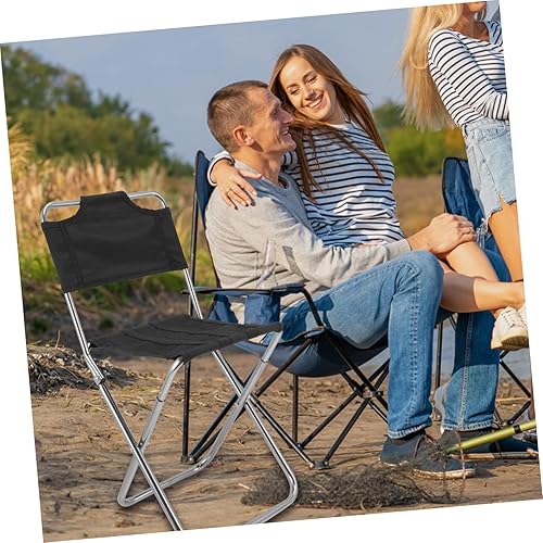 Miniatura 2 de KOMBIUDA Silla de camping ultraligera portátil de malla para silla de playa para taburete plegable al aire libre cómodo y diseño