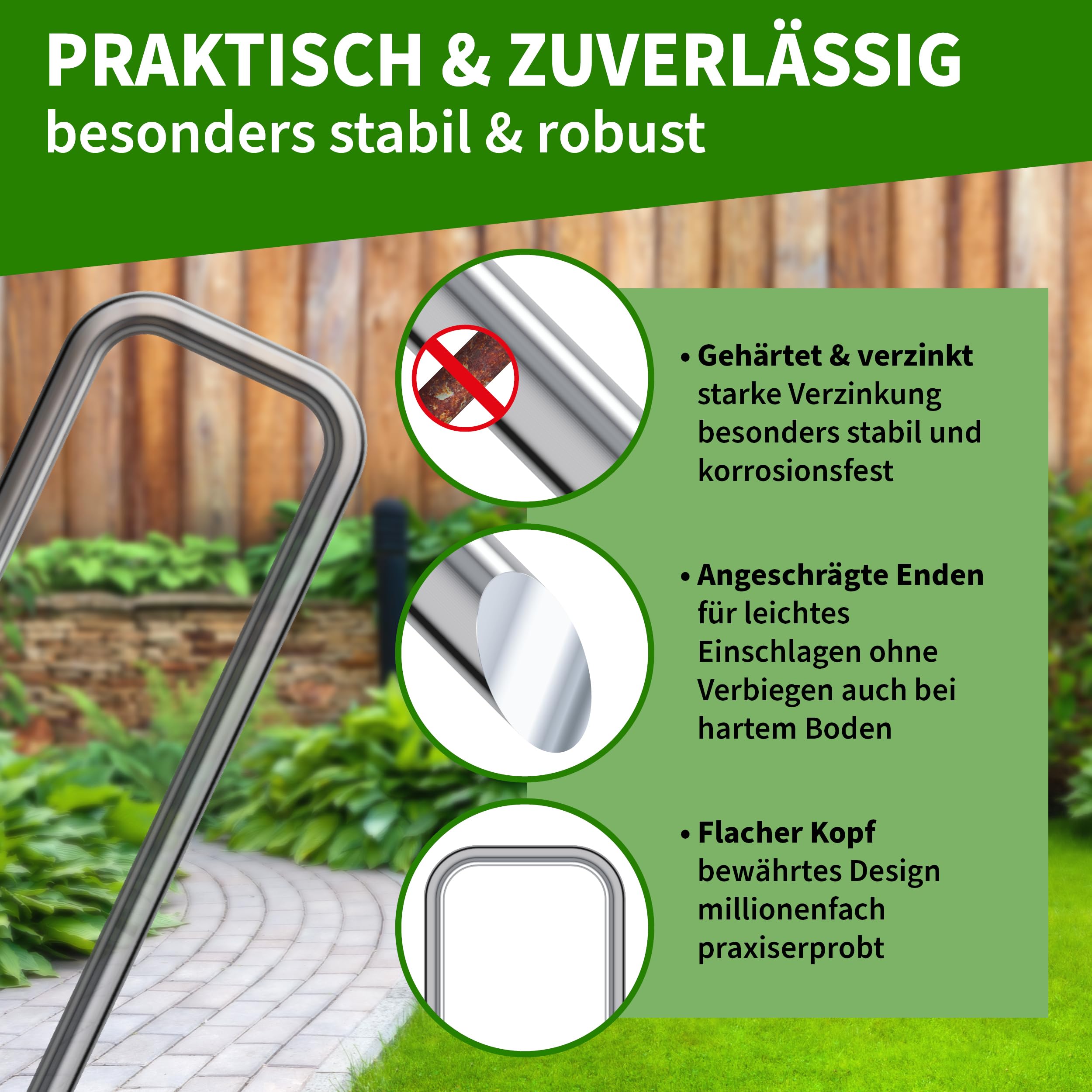 TTL GARDEN Set di tessuto non tessuto da 150 g/m², 50 m², 1 rotolo da 50 m