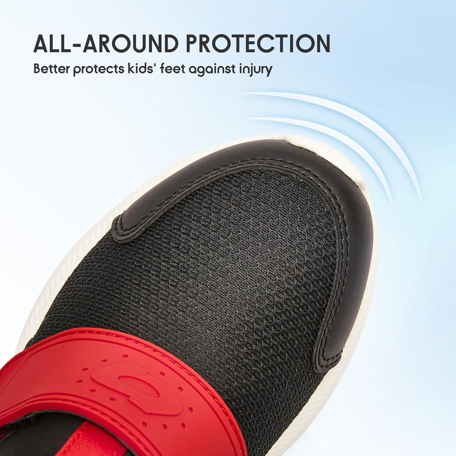 Balabala Hook and Loop Running Shoes Boys Sneakers Girls Sneakers Kids Lightweight Breathable Tennis Shoes Athletic Shoes - Image 2