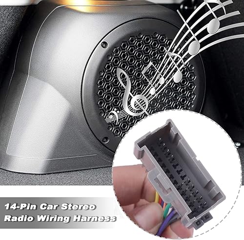 Miniatura 3 de Conector de arnés de cableado de radio estéreo para GM Chevy Silverado, Chevrolet Suburban, GMC Sierra, Buick, Pontiac, Hummer