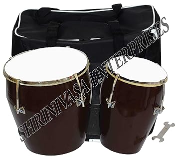 KL Internet 1 Piece Bongos First Quality, Dark Brown