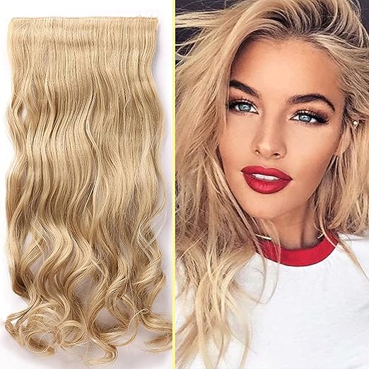 extension a clip naturel bouclé