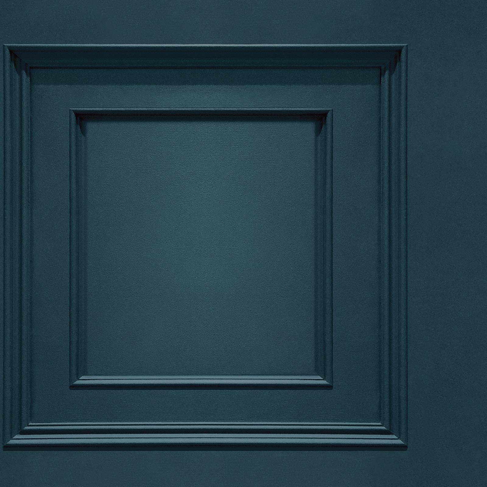 Oliana Panel Navy Wallpaper