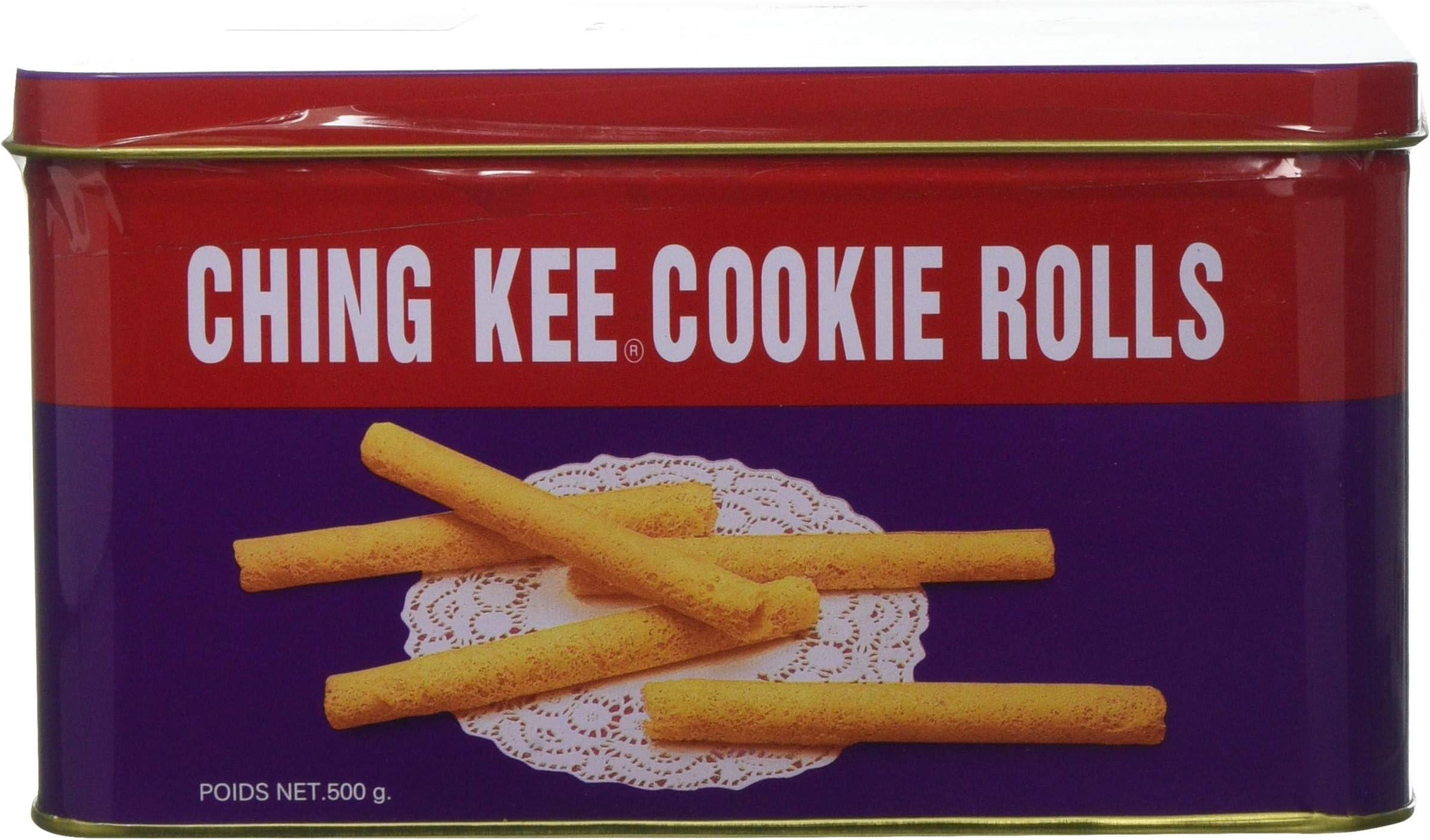 Ching Kee Ching Kee Phoenix Egg Cookies Rolls, 454 g(Pack of 1)