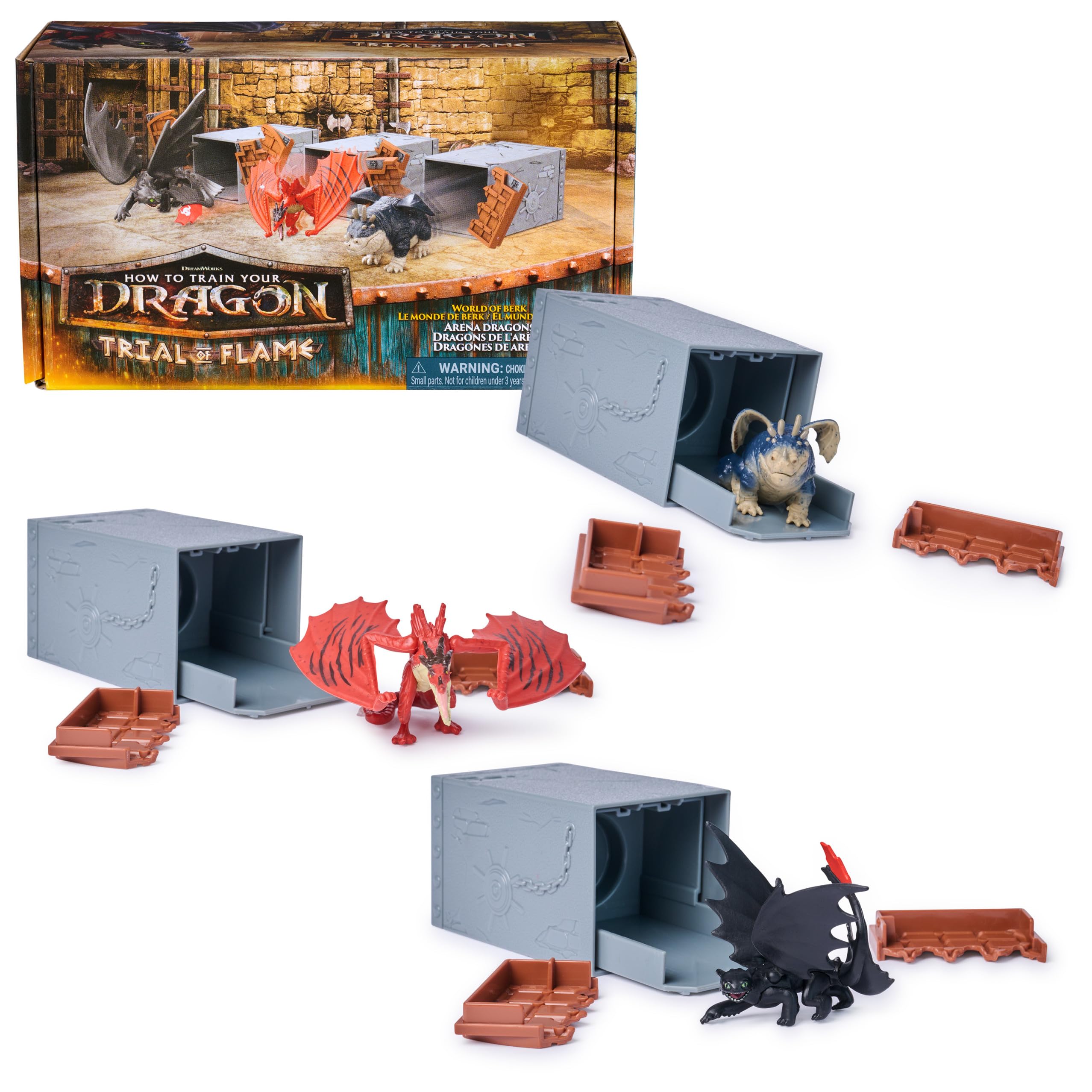 Amazon.com: DreamWorks Dragons, World of Berk: Trial of Flame