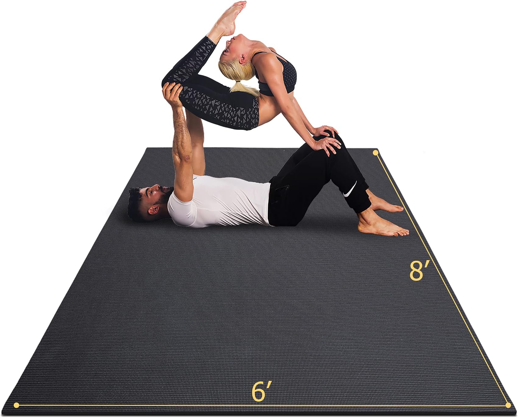 Large Yoga Mat 6x8