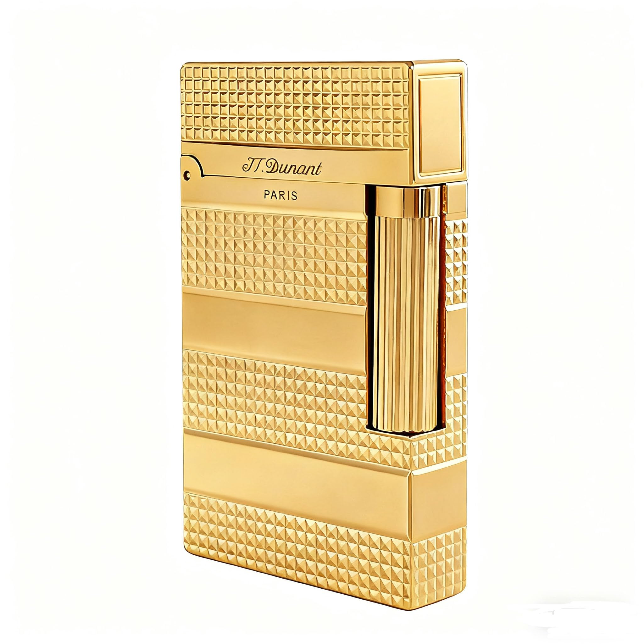 Classic Metal Lighter Clear Sound Refillable Lighter for Candles Adjustable Soft Flame Gift Collection for Men Dad Boyfriend