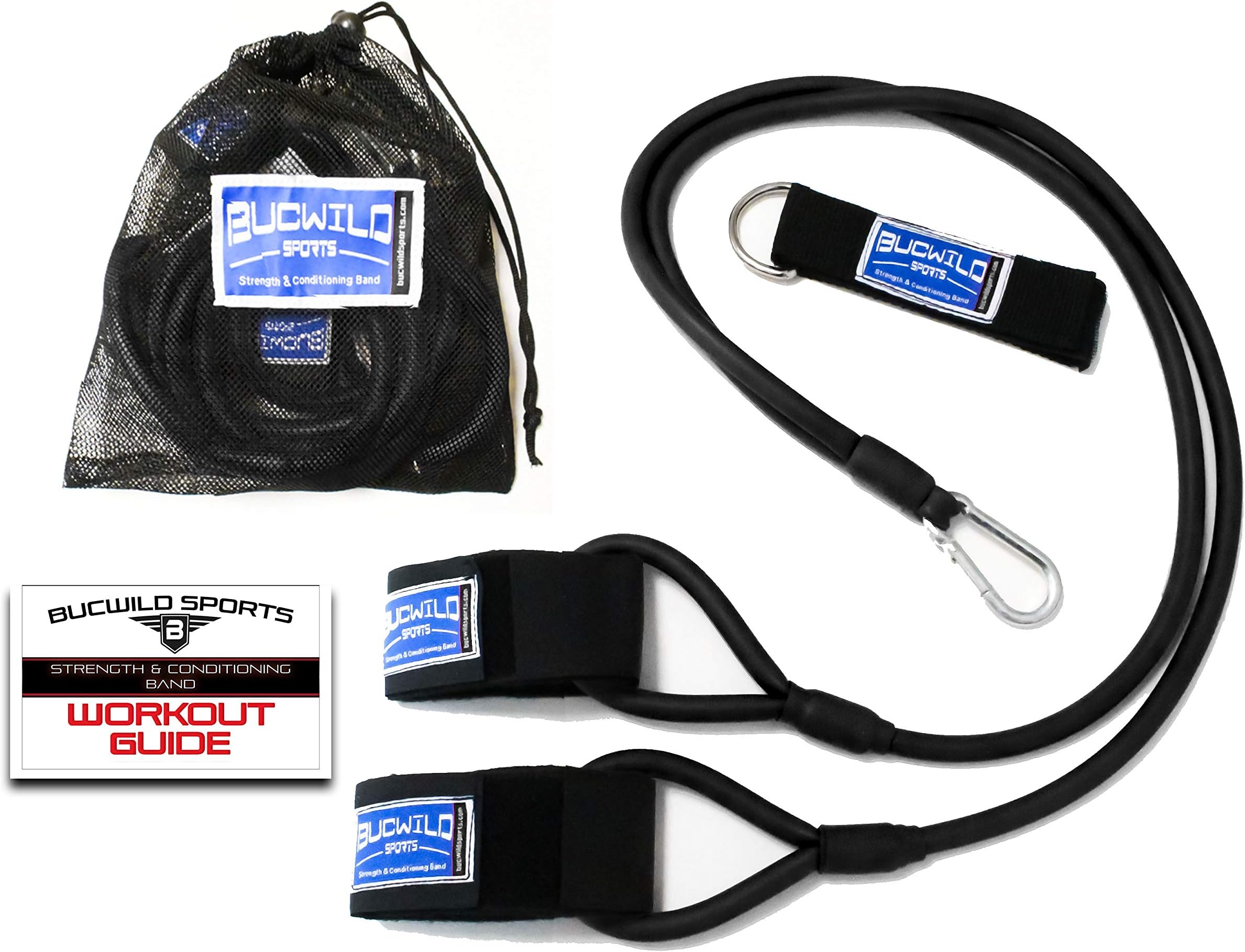 Bucwild Sports Baseball Resistance Bands for Youth & Adult Athletes - Safely Improve Pitching Throwing Batting & Arm Strength Used by Pitchers Quarterbacks Volleyball Basketball & Softball Players