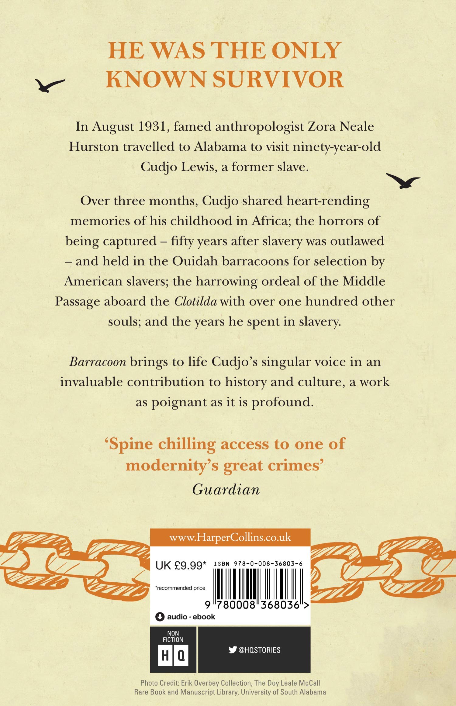 Barracoon: The Story of the Last Slave