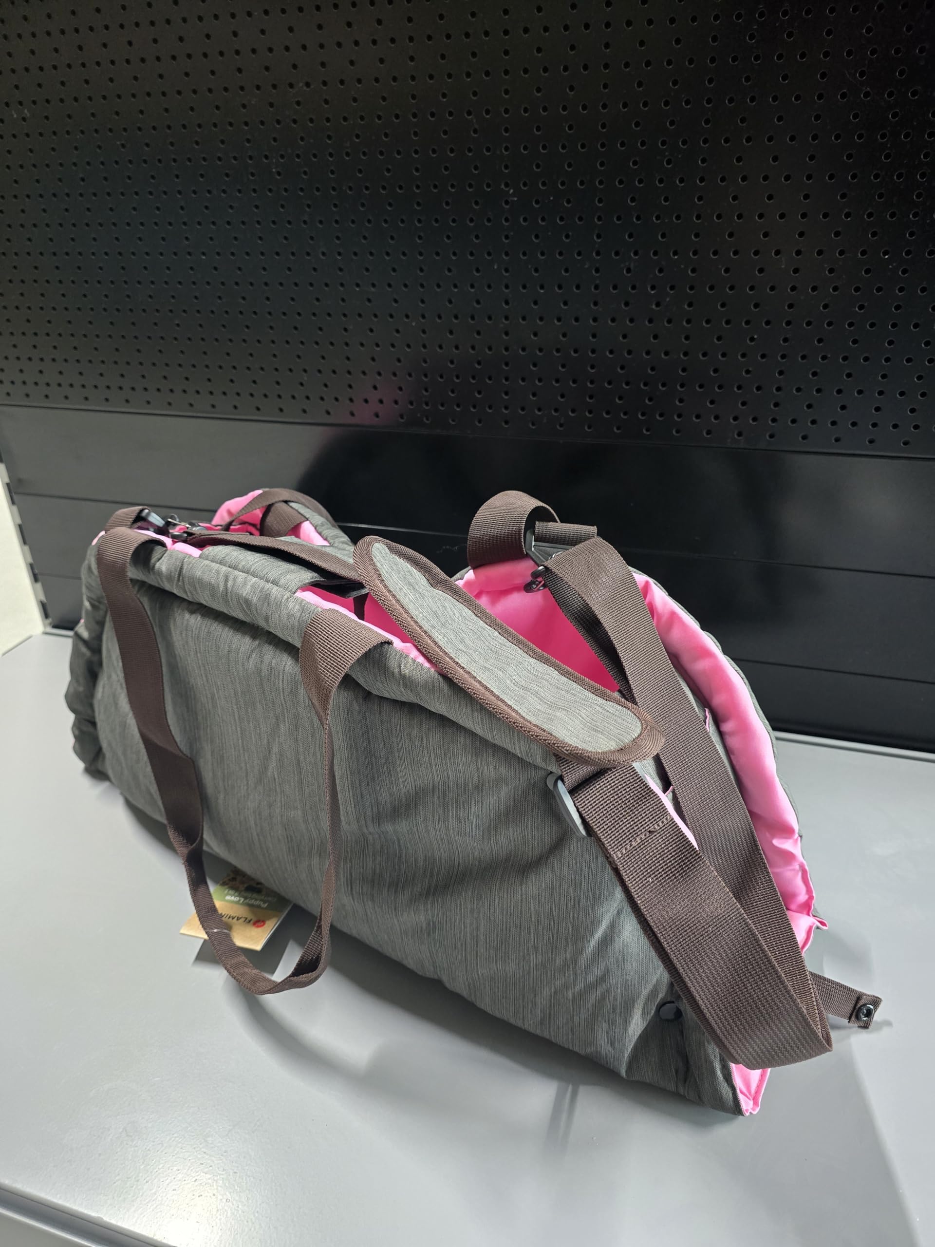 Trasportino per Cani – Gatti – Xenos – Borsa 2 in 1 in Poliestere, Utilizzabile Anche Come Coperta, con Spallacci e Tasca portaoggetti
