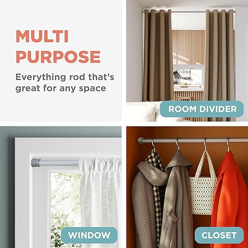 Miniatura 7 de Barra tensora Zenith para cortina de ducha