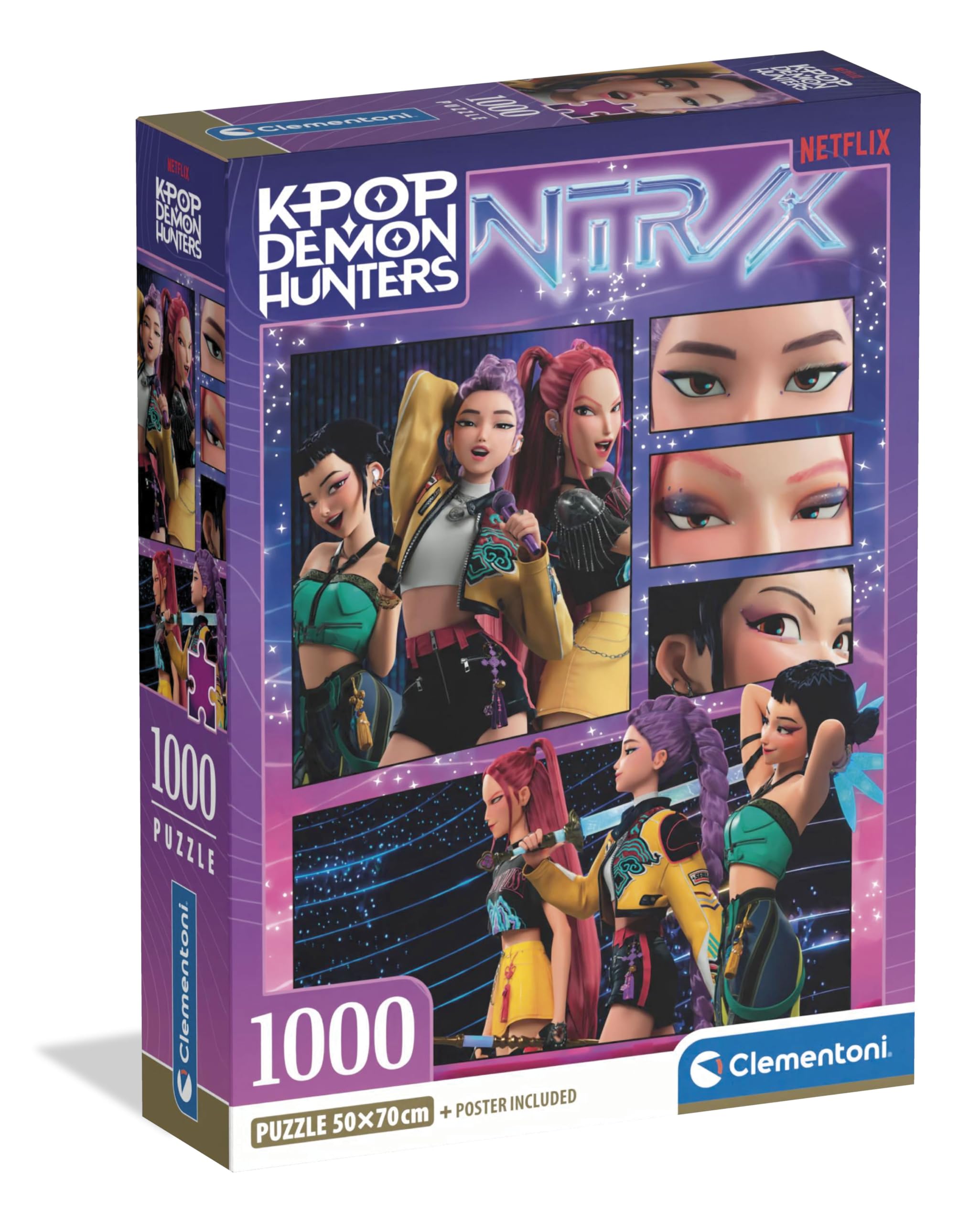 CLEMENTONI PZL 1000 KPOP DEMON HUNTERS -2-COMPACT - 37125