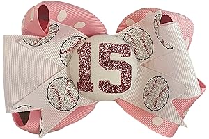 Custom Sports Team Hair Bow- Perfect for Baseball, Softball, Soccer, Volleyball or Basketball Girls