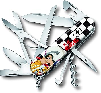 VICTORINOX  Knife Huntsman Mach GoGoGo 1.3713.7-X4 Camp Domestic Genuine Product Certificate 91mm