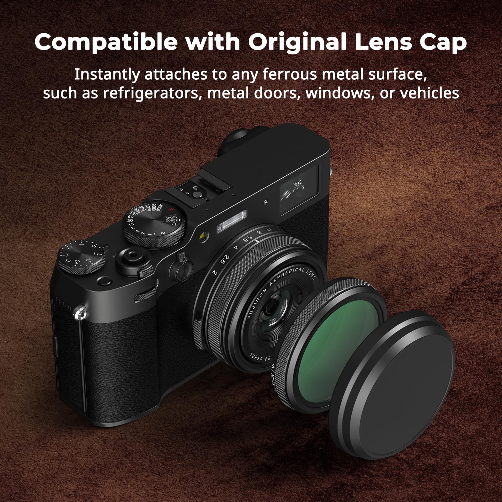 SmallRig Filtro UV per Fujifilm X100VI / X100V (nero) 5852