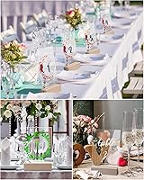 Vista 6 de 120 hojas acrílicas de 0.039 in de grosor de 5 x 7 pulgadas, para proyectos de manualidades, marco de fotos, proyectos de reemplazo de vidrio