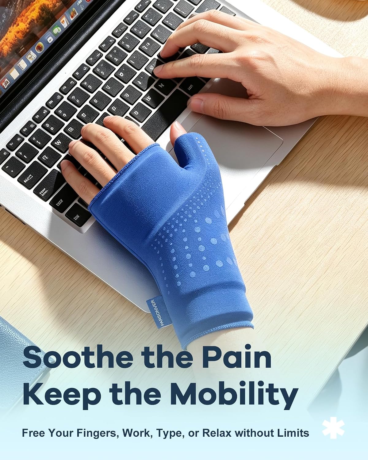 Wrist Thumb Ice Pack Wrap, 30-Min Long-Lasting Enhanced Targeted Cooling