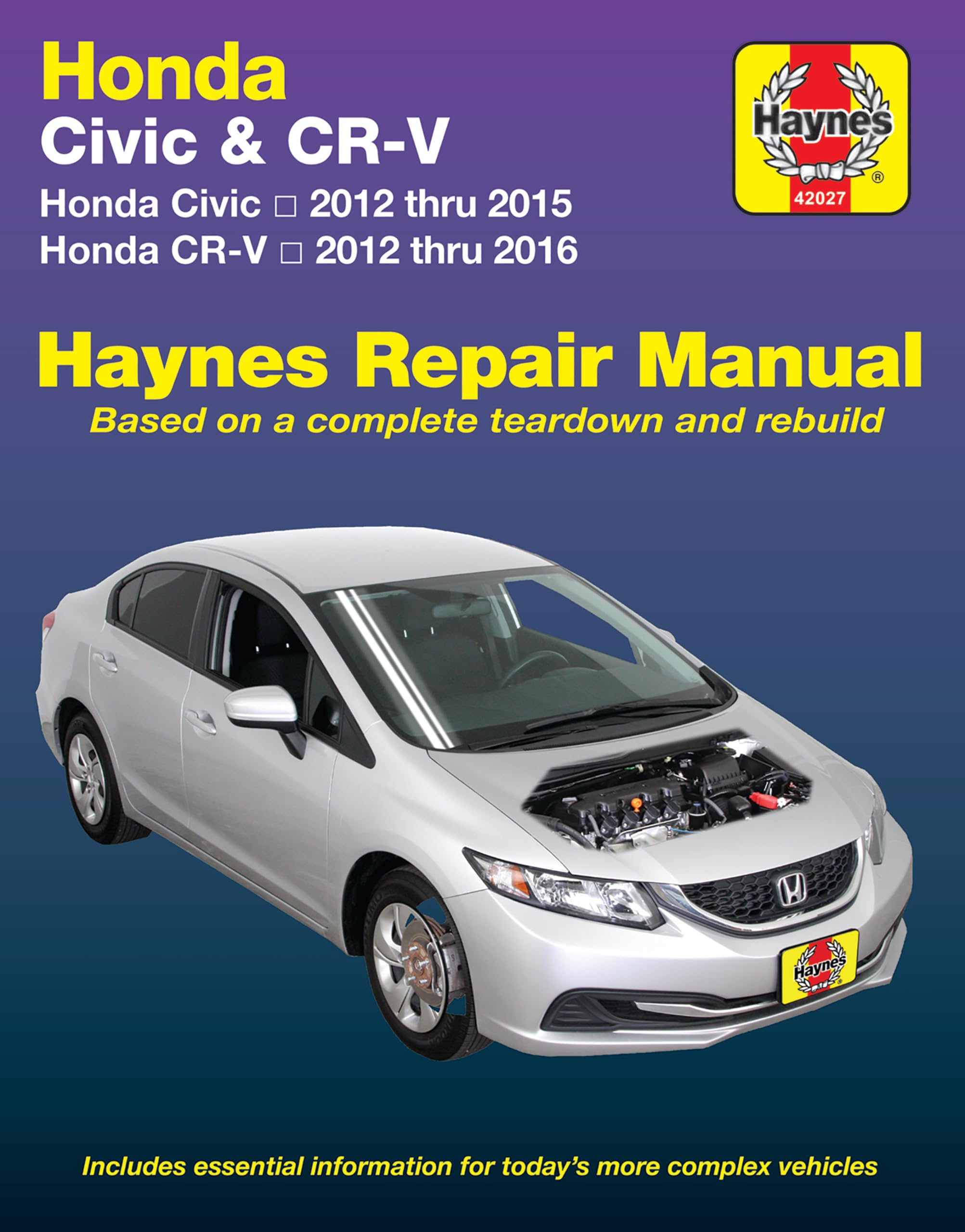 Honda Civic & CR-V: Honda Civic 2012 Thru 2015 & Cr-v 2012 Thru 2016