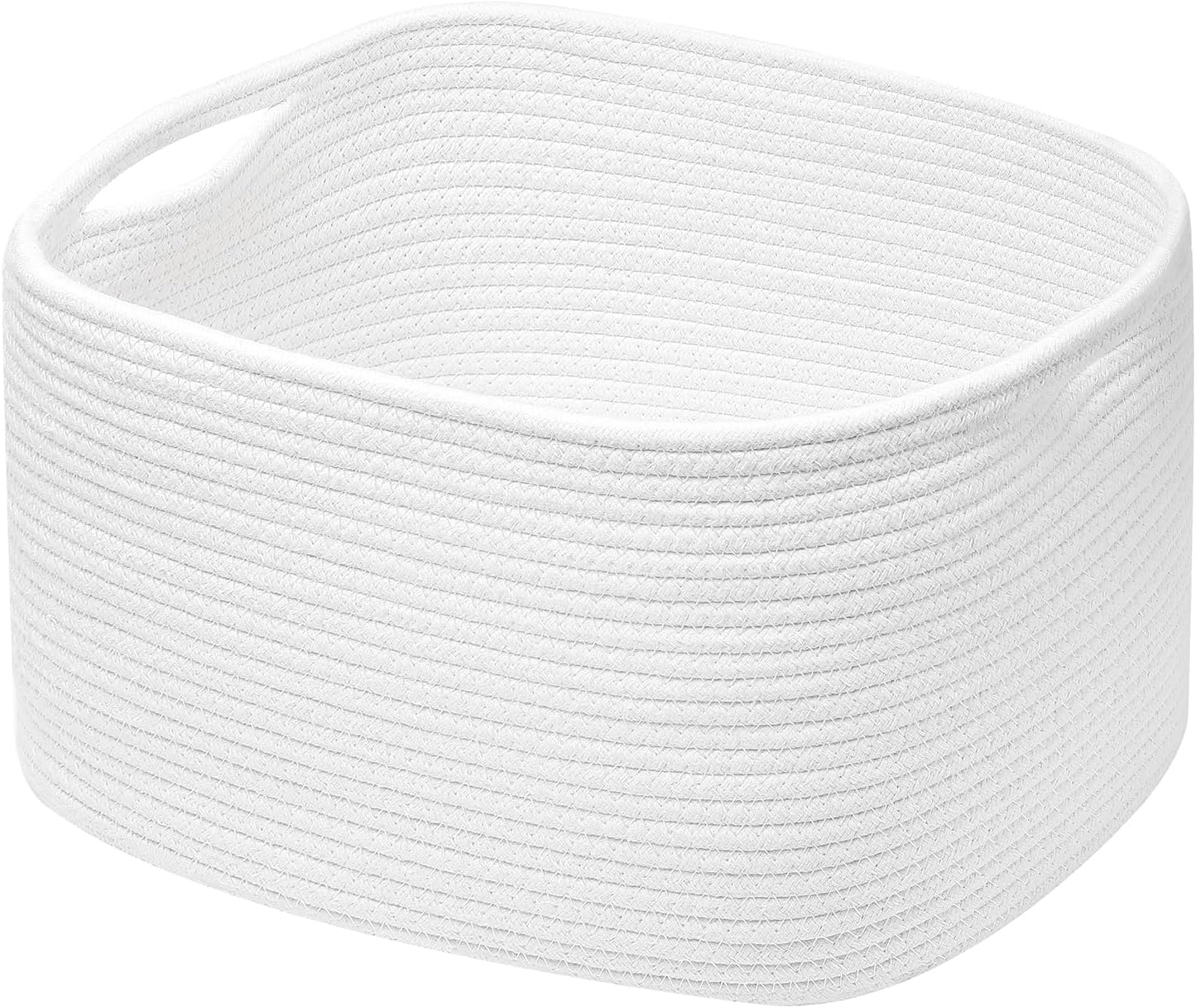 AUSSIY 1 Pack Rope Baskets for Storage Basket, Cotton Rope