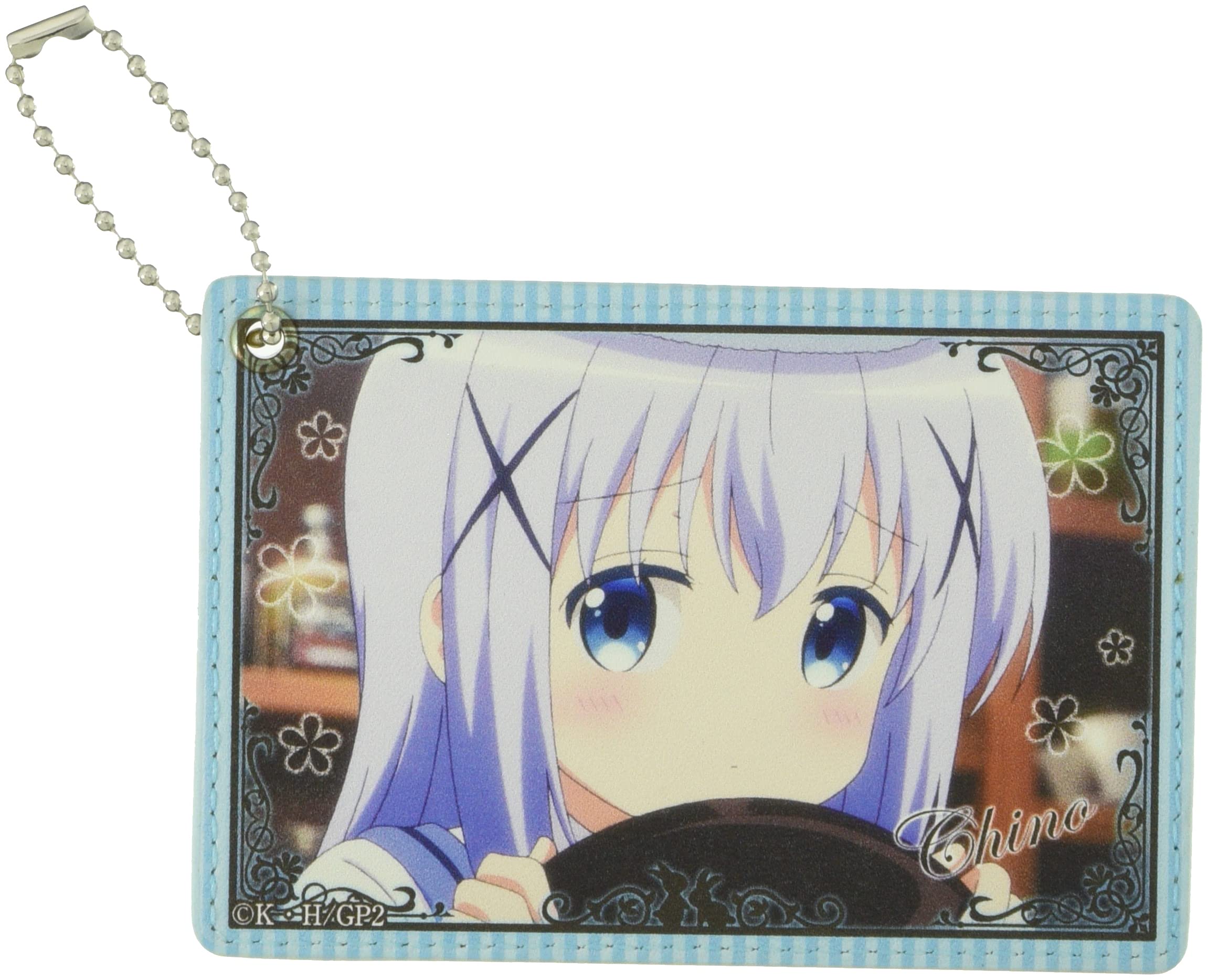 Amazon.co.jp: ご注文はうさぎですか?? レザーパスケース デザイン02