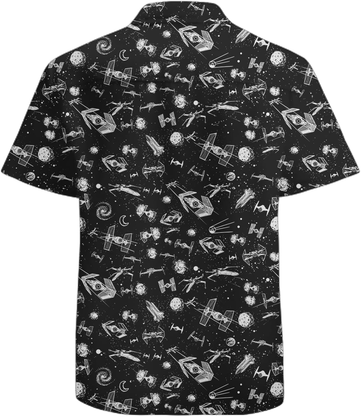 Mens Funny Hawaiian Shirts 3D Graphic Button Down Short Sleeve Tropical Holiday Beach Aloha Shirt - Image 4