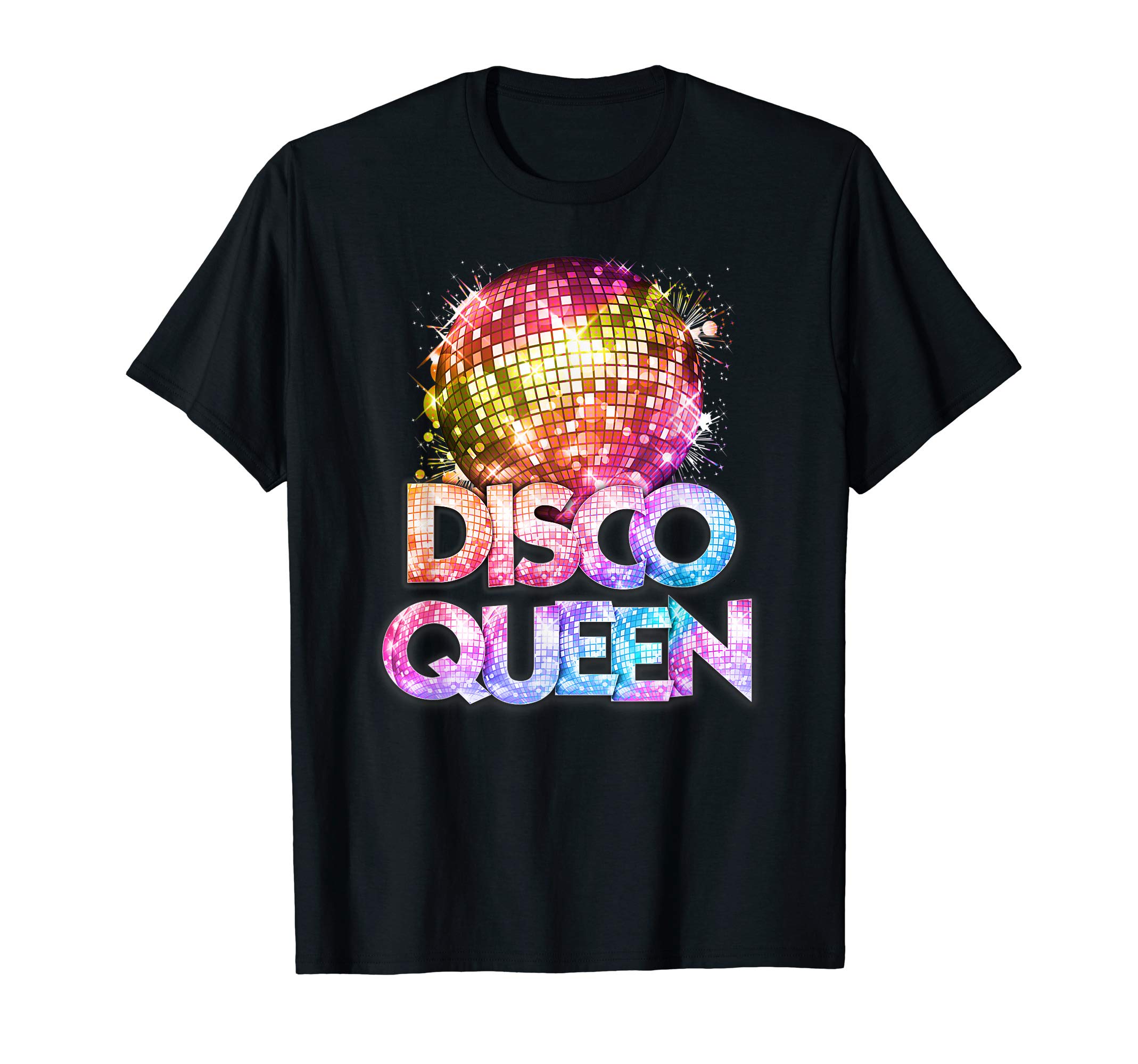 Disco Queen - 70's Disco Themed Vintage Seventies Costume T-ShirtOEKO-TEX STANDARD 100